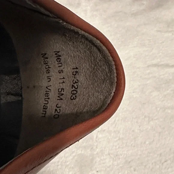 Johnston & Murphy Men's XC4 Maddox Penny Tan Leather Loafers - Picture 7 of 7